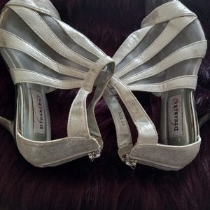 Silver Dyables Shoes